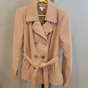 Tan Pea Coat